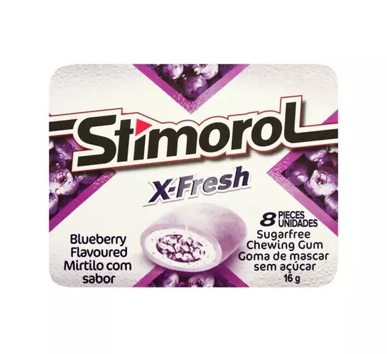 Stimorol Sugar Free Chewing Gum Blueberry (12x16g) Stimorol Sugar Free Chewing Gum Blueberry (12x16g)