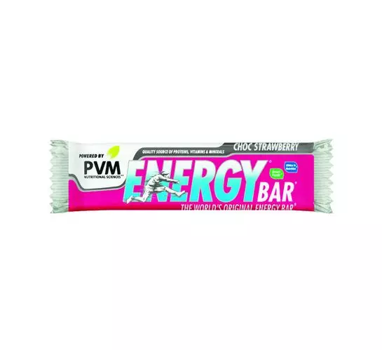 PVM Energy Bars Choc Strawberry (1x45g)