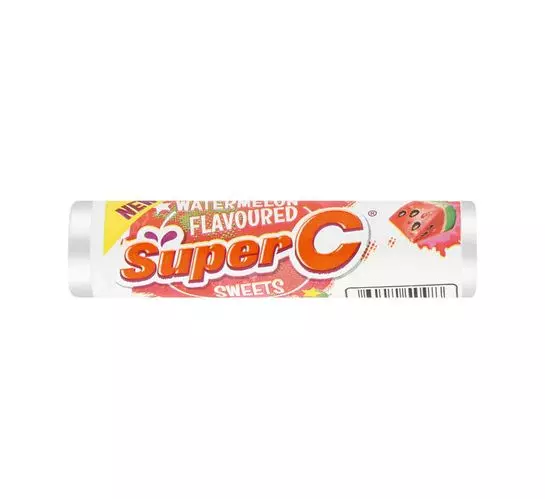 Super C Candy Rolls Watermelon (1x12pc)