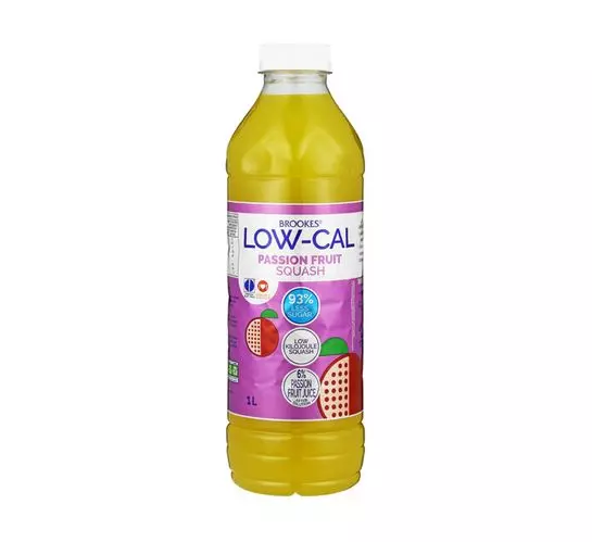 Brookes Low - Cal Squash Passion Fruit (12x1L)