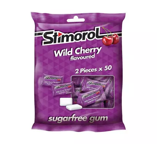 Stimorol Sugar Free Gum Wild Cherry (50x2PC)