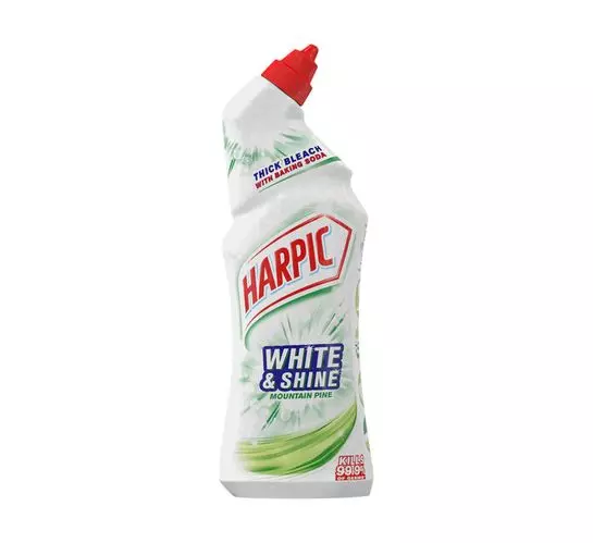 Harpic White And Shine Toilet Cleaner Mountain Pine (1 x 750ml) Harpic White And Shine Toilet Cleaner Mountain Pine (1 x 750ml)