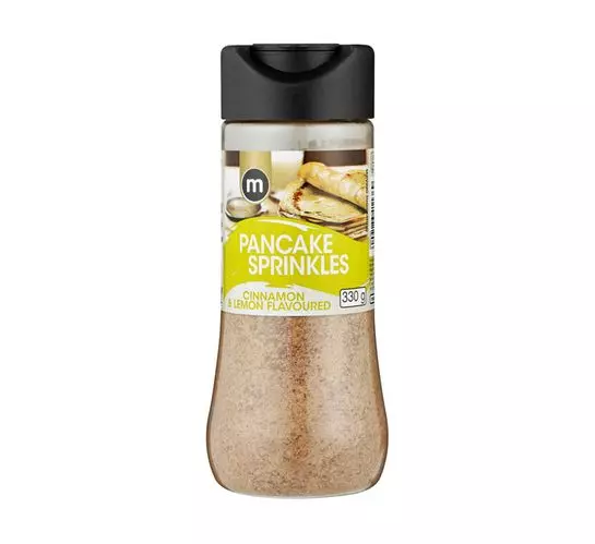 M Pancake Sprinkles Cinnamon And Lemon (6x381g)