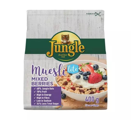 Jungle Muesli Mixed Berries Lite (1x400g)