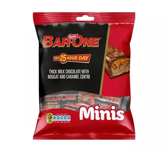 Nestlé Mini Bag Chocolates Bar One (1x210g)