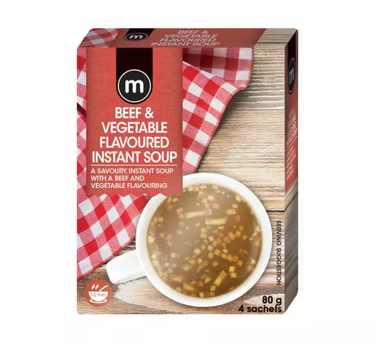 Plax Instant Soup Beef And Vegetables (4's) Plax Instant Soup Beef And Vegetables (4's)