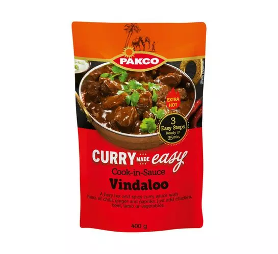 Pakco Curry Made Easy Cook In Sauce Vindaloo (6x400g)