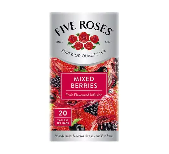 Five Roses Tea Mixed Berries (1x20's) Five Roses Tea Mixed Berries (1x20's)