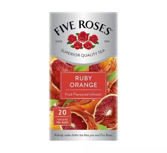 Five Roses Tea Ruby Orange (1x20's)