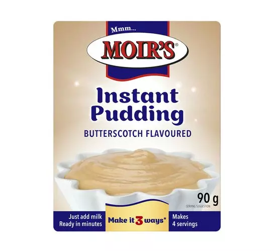 Moir's Instant Puddings Butterscotch (1x90g) Moir's Instant Puddings Butterscotch (1x90g)