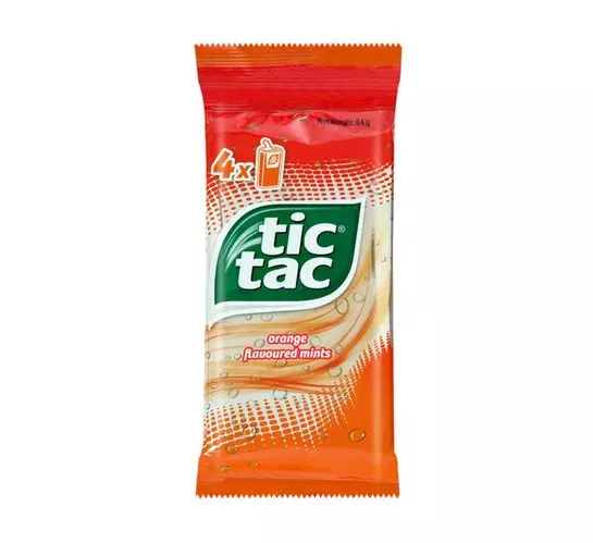 Tic Tac Sweets T4 Orange (1x1's) Tic Tac Sweets T4 Orange (1x1's)