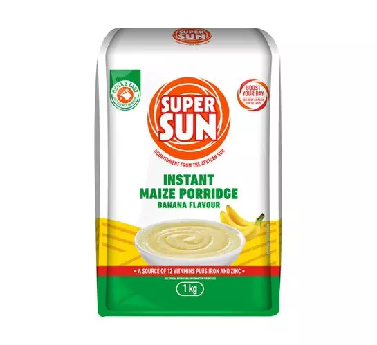 Supersun Instant Porridge Banana (1x1kg) Supersun Instant Porridge Banana (1x1kg)