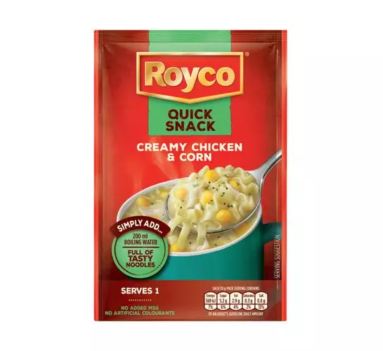 Royco Quick Snack Creamy Chicken And Corn (1x38g)