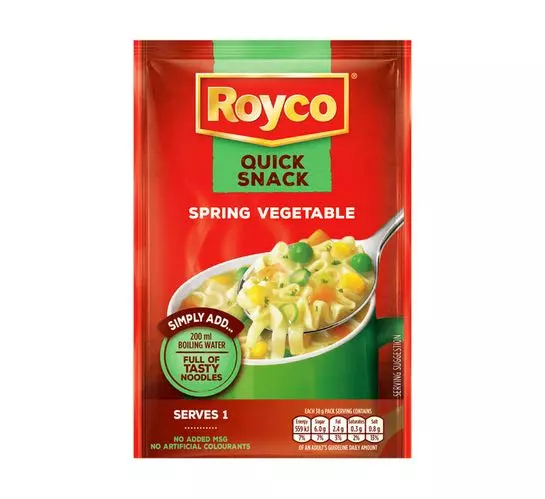 Royco Quick Snack Spring Vegetable (1x38g) Royco Quick Snack Spring Vegetable (1x38g)