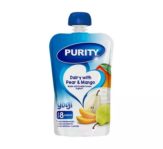 Purity Yogilicous Yoghurt Pear And Mango (1 x 110ml)