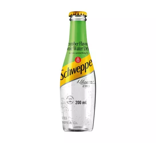 Schweppes Tonic Water Bottle Cucumber (4x200ml)
