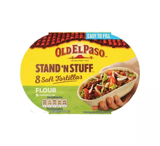 Old El Paso Snack n Stack Wrap Soft Tortilla (1x193g) Old El Paso Snack n Stack Wrap Soft Tortilla (1x193g)