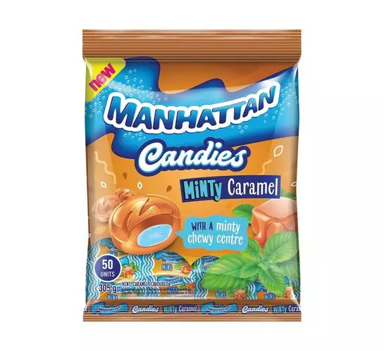 Manhattan Candies MINTY CARAMEL (1x50'S)