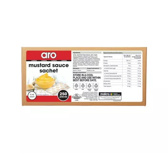 ARO Sauce Mustard (4x250's)