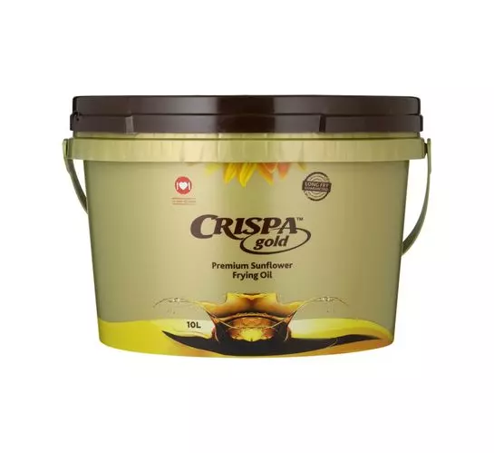 Crispa Premium S/flower Frying Oil Gold (1x10LT) Crispa Premium S/flower Frying Oil Gold (1x10LT)