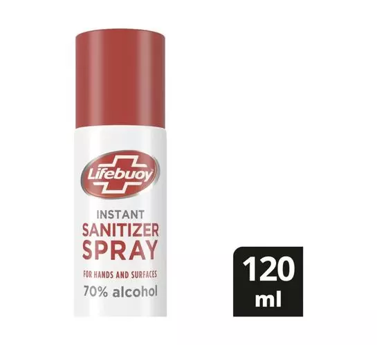 Lifebuoy Sanitizer Spray Total 10 (1 X 120ml) Lifebuoy Sanitizer Spray Total 10 (1 X 120ml)