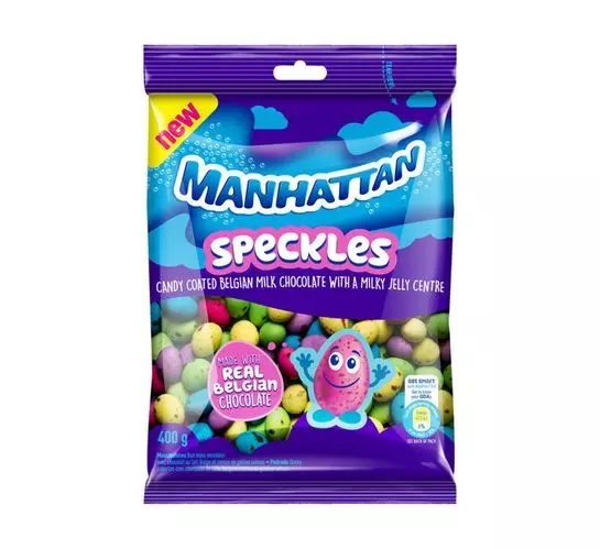 Manhattan Speckles Chocolate (1x400g) Manhattan Speckles Chocolate (1x400g)