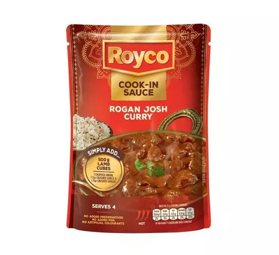 Royco Wet Cook In Sauce Rogan Josh (1x375g)