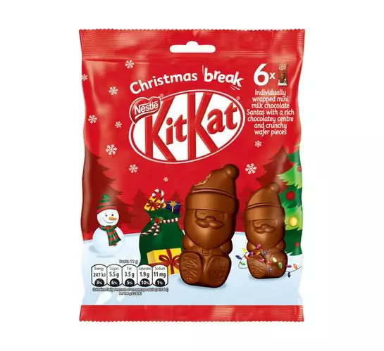 Nestle Kit Kat Santa Pouch Milk (1 x 66g)