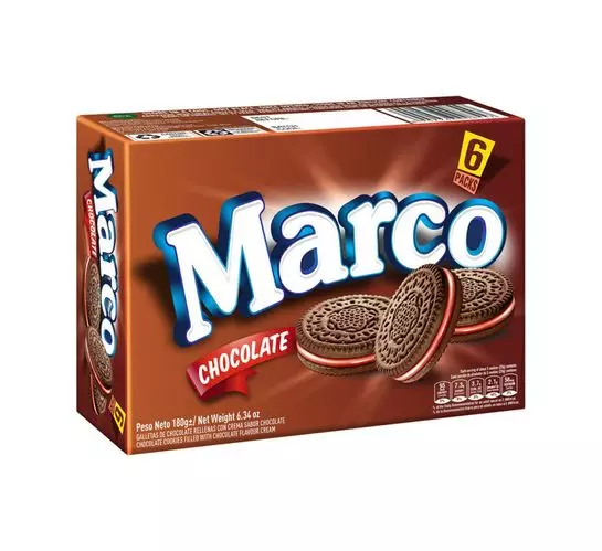 Marco Cream Biscuits Chocolate (1x180g)