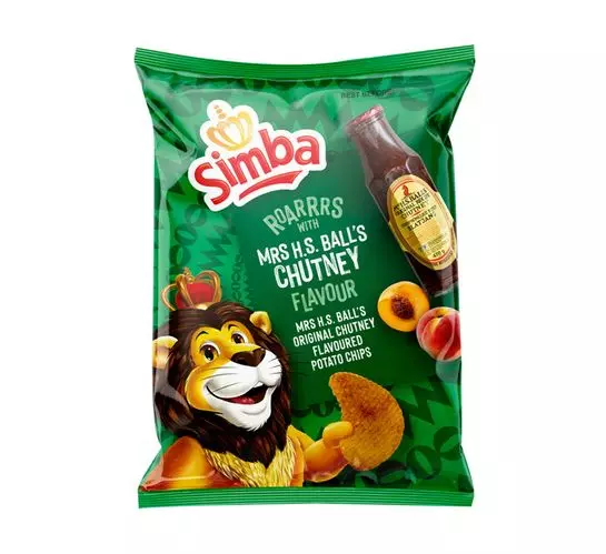 Simba Potato Chips Mrs H.S.Balls (1x120g) Simba Potato Chips Mrs H.S.Balls (1x120g)