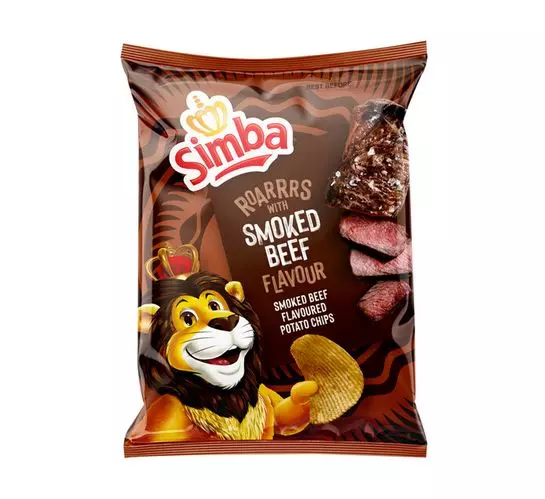 Simba Potato Chips Smoked Beef (24x120g) Simba Potato Chips Smoked Beef (24x120g)