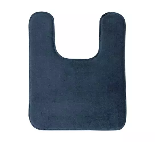 Waltex 50 x 60 cm Memory Foam Pedestal Navy