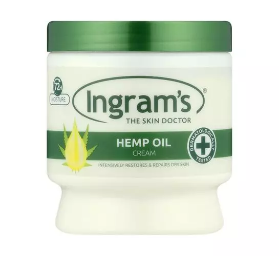 Ingram's Body Cream Hemp Oil (1 X 450ml) Ingram's Body Cream Hemp Oil (1 X 450ml)
