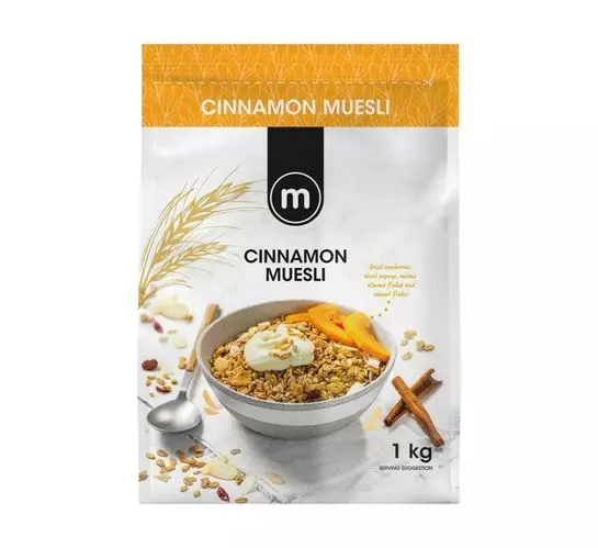 M Muesli Cinnamon (1x1kg) M Muesli Cinnamon (1x1kg)