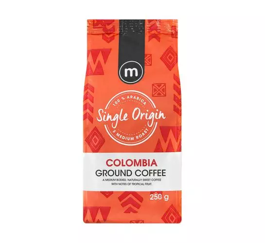 M Ground Coffee Single Origins Colombia (12x250g) M Ground Coffee Single Origins Colombia (12x250g)