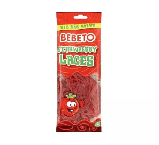 Bebeto Candy Strawberry Laces (250g) Bebeto Candy Strawberry Laces (250g)