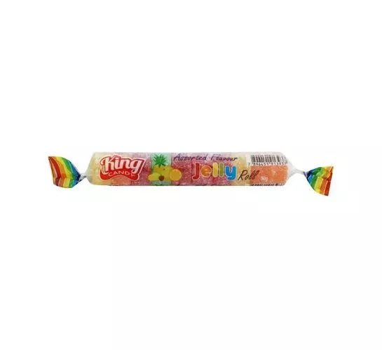 King Candy Jelly Rolls Assorted Fruit (30g) King Candy Jelly Rolls Assorted Fruit (30g)