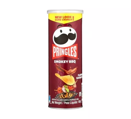 Pringles Potato Chips Smokey Bbq (100g)