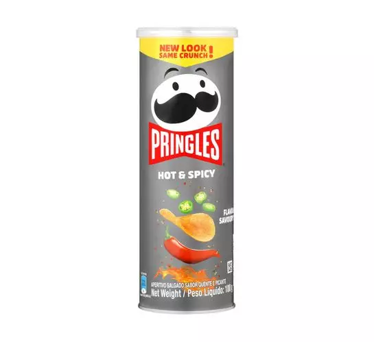 Pringles Potato Chips Hot&Spicy (12x100g)