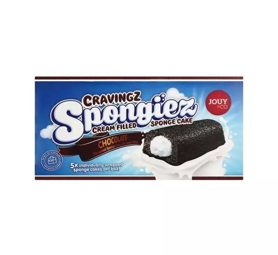 Cravingz Spongiez Sponge Cakes Chocolate (5x45g) Cravingz Spongiez Sponge Cakes Chocolate (5x45g)