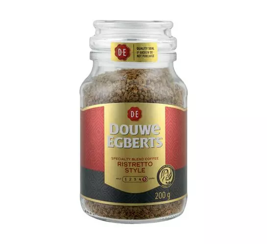 Douwe Egberts Instant Coffee Ristretto (6x200g)