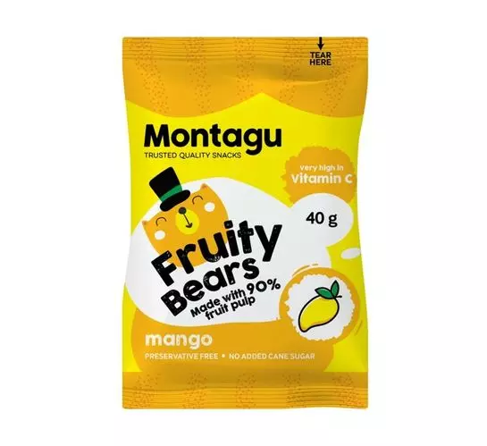 Montagu Fruity Bears Mango (40g)