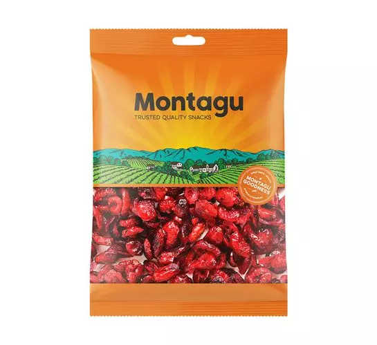 Montagu Dried Fruit Cranberries Choice (100g) Montagu Dried Fruit Cranberries Choice (100g)