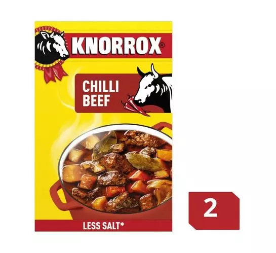 Knorr Stock Cubes Chilli Beef (40's) Knorr Stock Cubes Chilli Beef (40's)