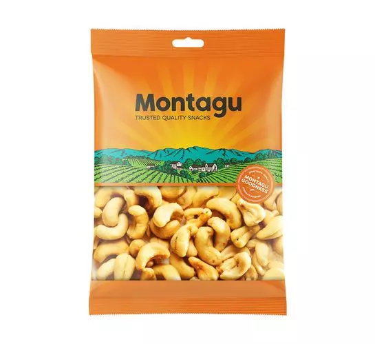 Montagu Cashews Roasted & Salted (10x250g) Montagu Cashews Roasted & Salted (10x250g)