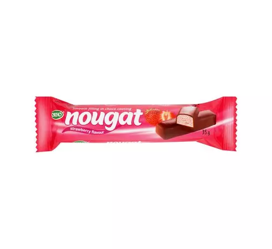 Cretamel Nougat Strawberry (1x35g) Cretamel Nougat Strawberry (1x35g)