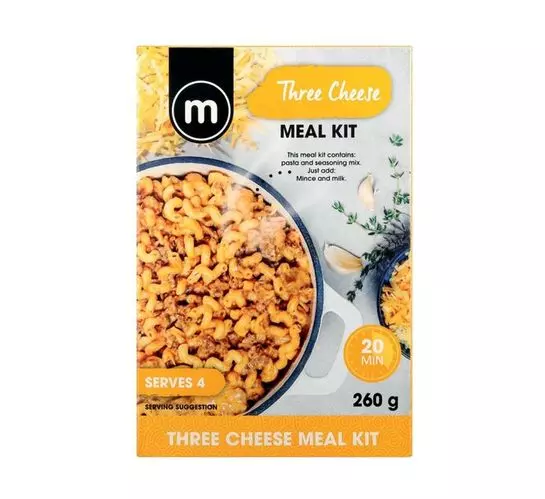 M Pasta & Sauce Three Cheese (260g) M Pasta & Sauce Three Cheese (260g)
