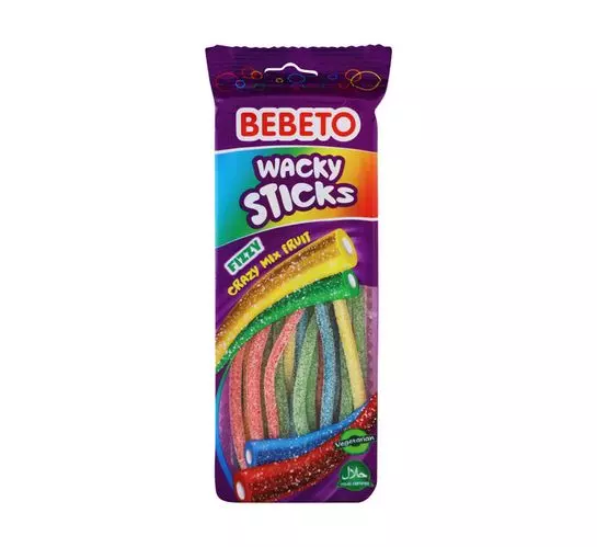 Bebeto Sweets Wacky Sticks (180g) Bebeto Sweets Wacky Sticks (180g)