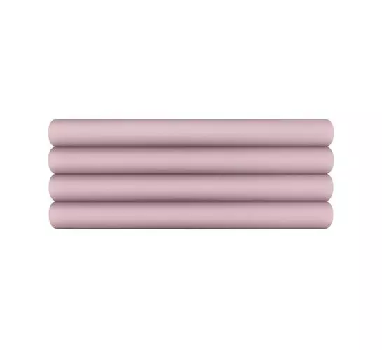 Primaries Single Fitted Sheet Dawn Pink