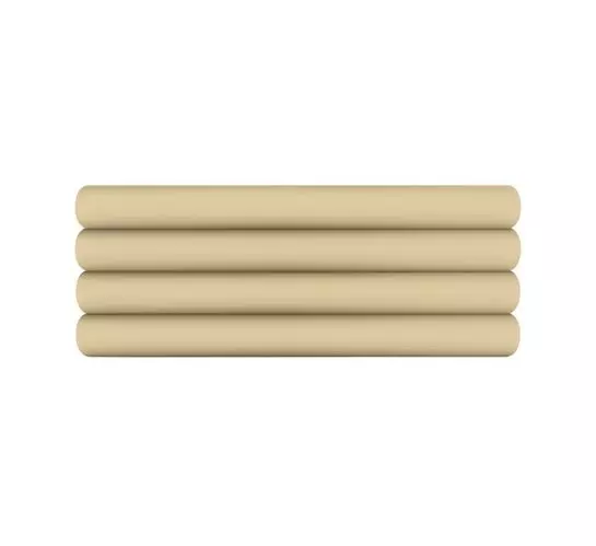 Primaries Double/Queen Flat Sheet Yellow